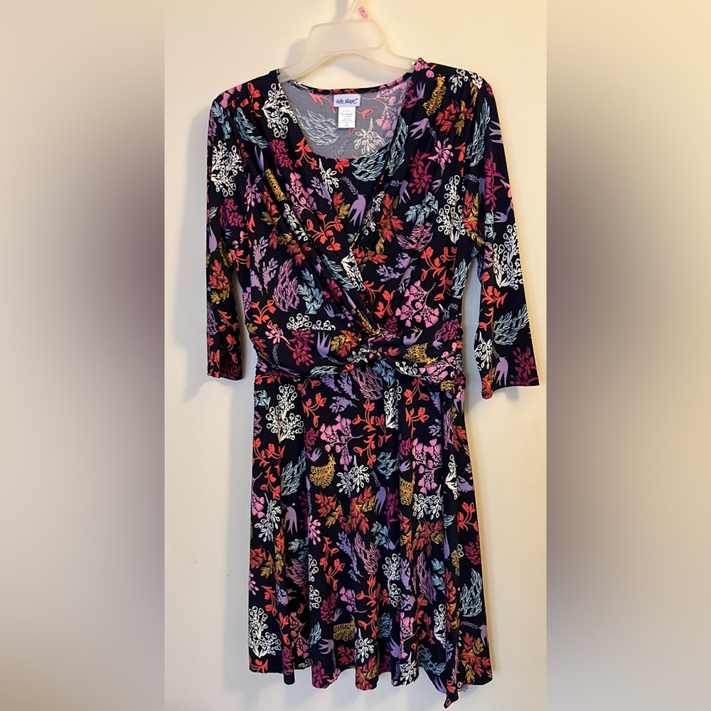 Vicki Wayne Colorful Floral Midi Dress 🌺 Price Dropped!🔥